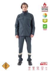 SafeSawa Maxima FR Alev Almaz Ceket Lacivert