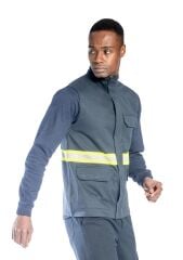 SafeSawa Maxima FR Alev Almaz Yelek Lacivert