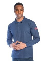 SafeSawa Maxima FR Alev Almaz Polo Yaka Sweatshirt Lacivert