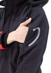 SafeSawa Arrowstar Softshell Mont Siyah Kırmızı