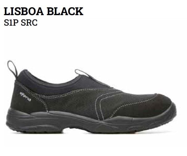 Exena C-Light Serisi Lisboa Black S1P SRC Kompozit Burun İş Ayakkabısı