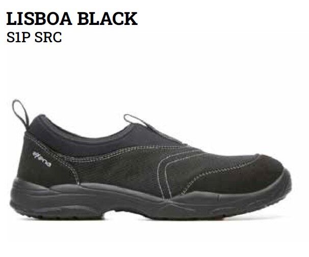 Exena C-Light Serisi Lisboa Black S1P SRC Kompozit Burun İş Ayakkabısı