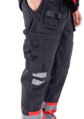 SafeSawa Arrowstar Softshell Pantolon Kırmızı Siyah