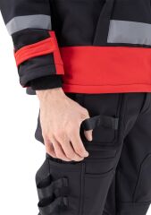 SafeSawa Arrowstar Softshell Pantolon Kırmızı Siyah