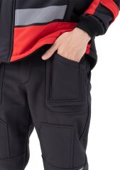 SafeSawa Arrowstar Softshell Pantolon Kırmızı Siyah