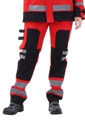 SafeSawa Arrowstar Softshell Pantolon Siyah Kırmızı