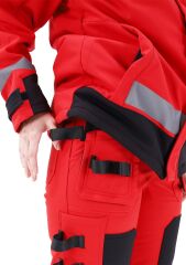 SafeSawa Arrowstar Softshell Pantolon Siyah Kırmızı