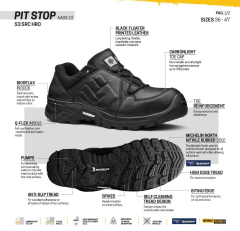 Toworkfor Pit Stop S3 | SRC | HRO Soles By Michelin İş Ayakkabısı