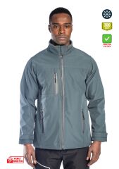 SafeSawa Dark Softshell Ceket Gri