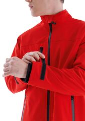 SafeSawa Dark Softshell Ceket Kırmızı