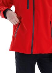 SafeSawa Dark Softshell Ceket Kırmızı
