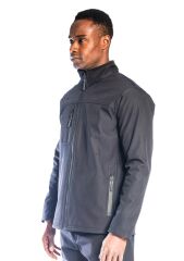 SafeSawa Dark Softshell Ceket Siyah