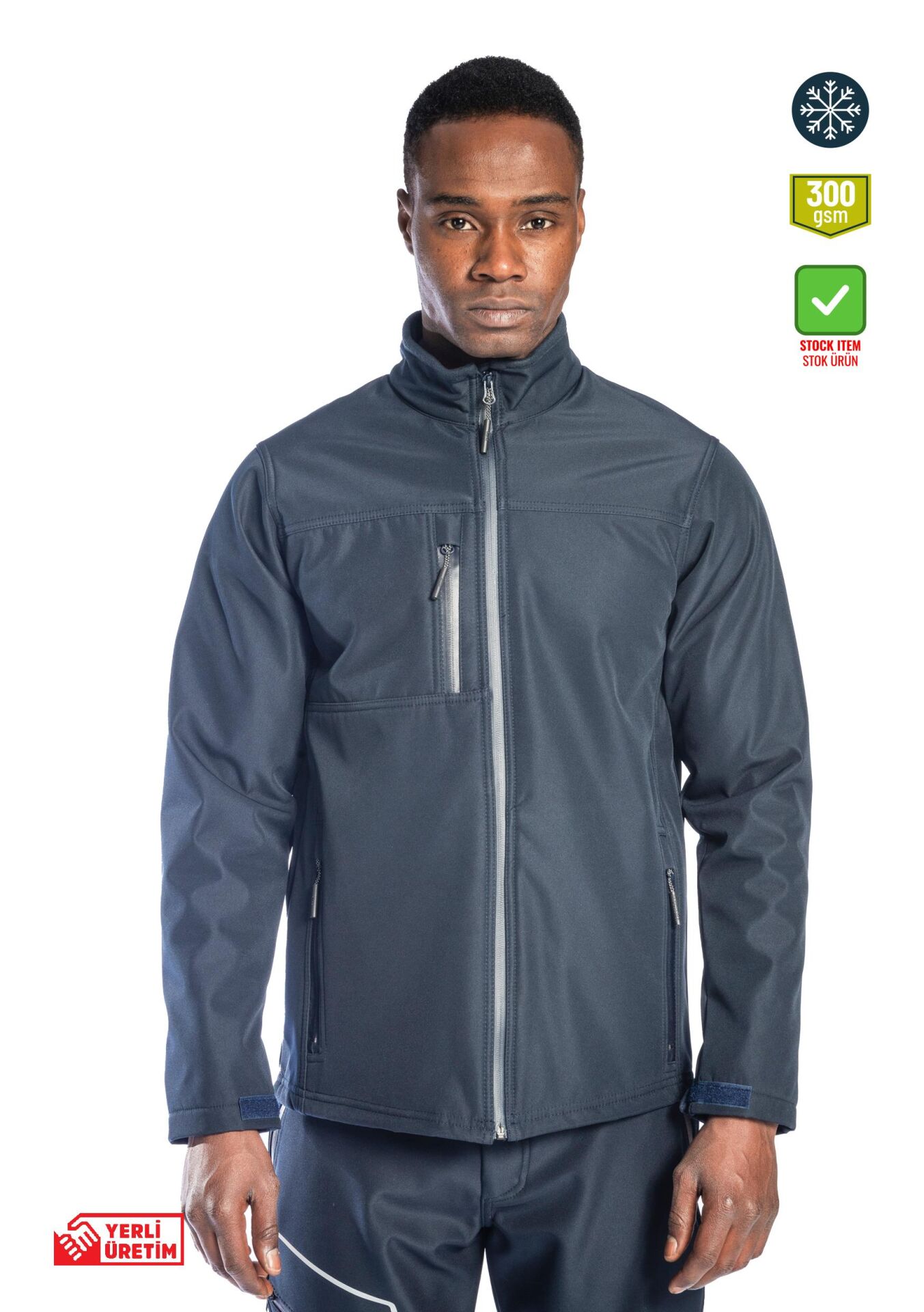 SafeSawa Dark Softshell Ceket Lacivert