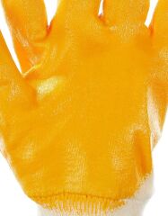 Starline E-203 3/4 Sarı Nitril Kaplı Pamuk Astarlı Montaj Eldiveni 2121X