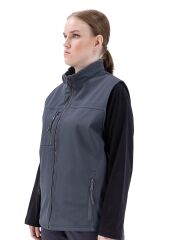 SafeSawa Dark Softshell Yelek Antrasit