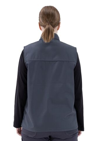 SafeSawa Dark Softshell Yelek Antrasit