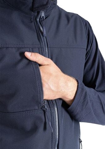 SafeSawa Dark Softshell Yelek Lacivert
