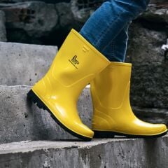 Beta Force S5 PVC Kısa Çizme Sarı