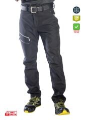 SafeSawa Dark Softshell Pantolon Siyah