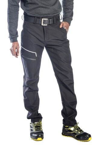 SafeSawa Dark Softshell Pantolon Siyah