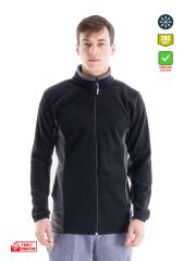 SafeSawa Alp Polar Ceket Antrasit Siyah