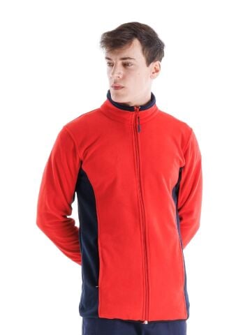 SafeSawa Alp Polar Ceket Lacivert Kırmızı