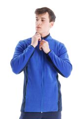 SafeSawa Alp Polar Ceket Saks Mavi Siyah