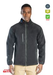 SafeSawa King Polar Ceket Siyah