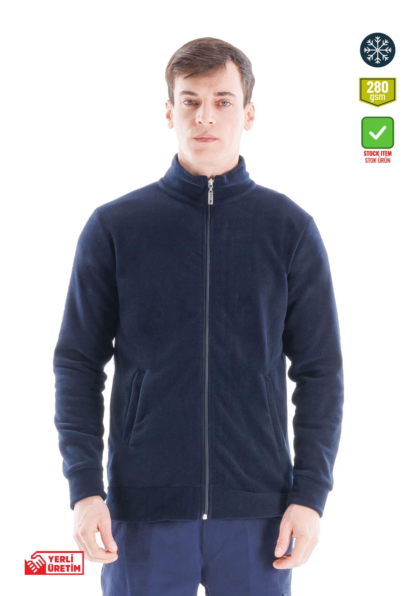 SafeSawa Eco Polar Ceket Lacivert