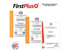 First Plus İlk Yardım Çantası Sarı Duvara Monte Aparatlı