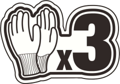 Delta Plus Vecut07 Yüksek Kesilme Dirençli Nitril Kaplı Eldiven 3'Lü Paket