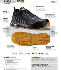 Toworkfor X-504 S3 | SRC | ESD İş Ayakkabısı