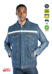 SafeSawa Ranger Kapitoneli Kot Yelek Mavi