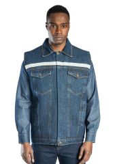 SafeSawa Ranger Kapitoneli Kot Yelek Mavi