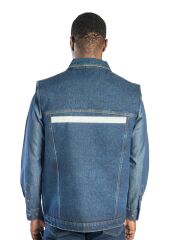 SafeSawa Ranger Kapitoneli Kot Yelek Mavi