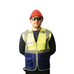 Bestvest Sarı Lacivert Reflektörlü Mühendis Yeleği