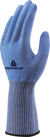 Delta Plus Vecutf00 Kaplamasız Softnocut Uzun Konçlu Kıda Temasına Uygun F Kesilme Dirençli Eldiven