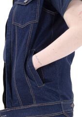 SafeSawa Texas Kot Yelek Mavi