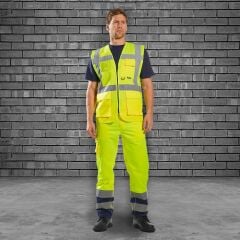 Bestvest Sarı Reflektörlü Mühendis Yeleği