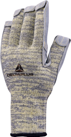Delta Plus Vecutdx10 Heatnocut 250° Derece Isı Temasına Dayanıklı D Kesilme Dirençli Avuç İçi Deri Eldiven
