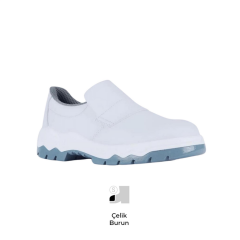 Mekap Pro Hygiene 060 S2 SRC Beyaz Mikrofiber Deri Çelik Burun İş Ayakkabısı