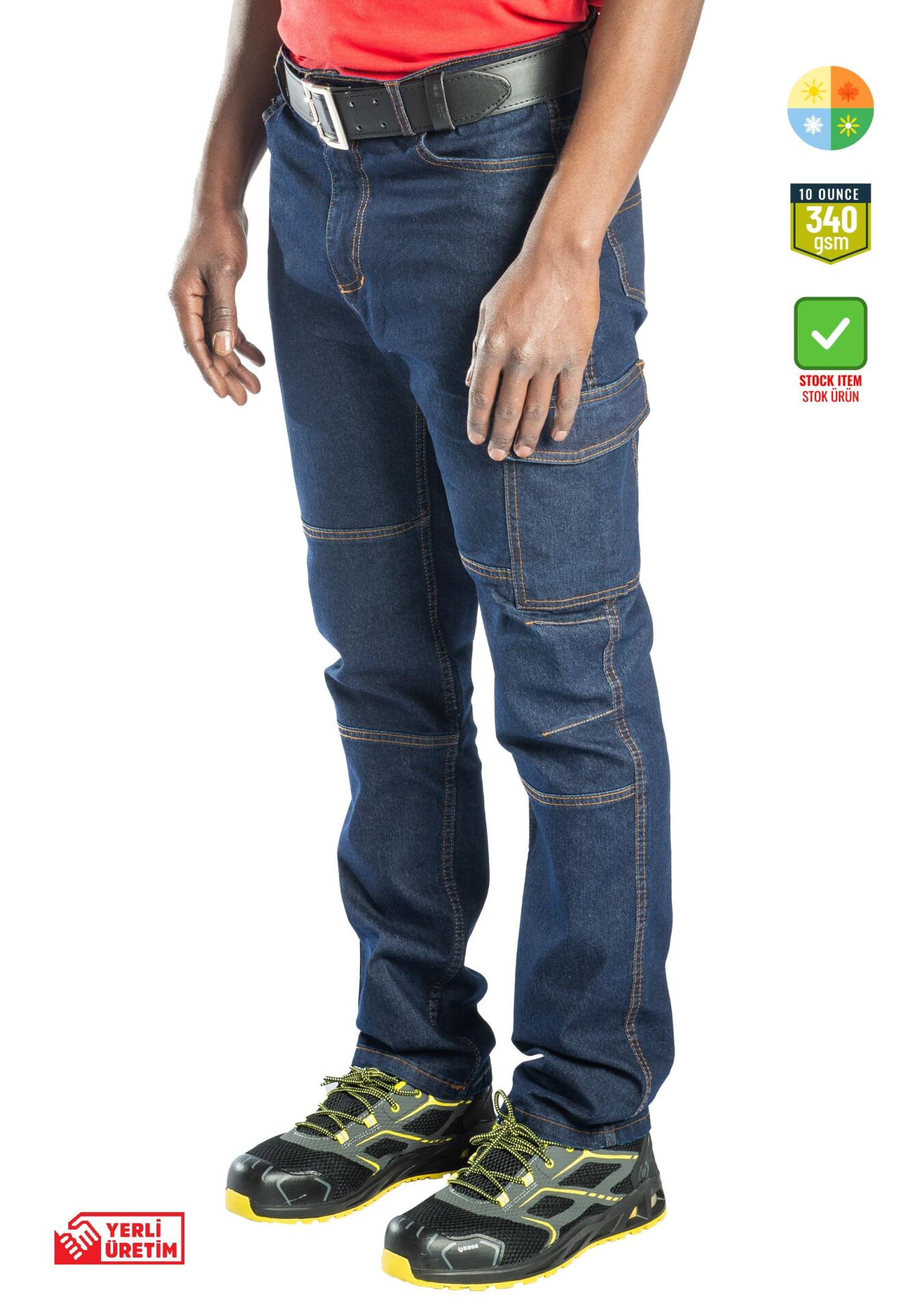 SafeSawa Texas Kot Pantolon Mavi