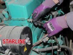 Starline E-151615 Tam Köpük Nitril + Nitril Kaplı İş Eldiven EN388-4121X