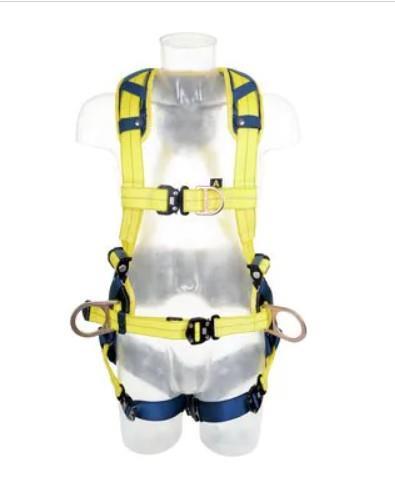 3M™ DBI-SALA® Delta™ Comfort Harness with Belt, Quick-connect buckles