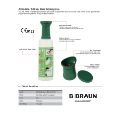 Starline CPS024 Duvar Seti Göz Duşu İstasyonu Kimyasal