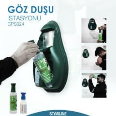 Starline CPS024 Duvar Seti Göz Duşu İstasyonu Kimyasal