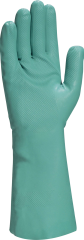 Delta Plus Ve802 Nıtrex Evolution Pamuk Floklu Nitril Kimyasal Eldiven 33 Cm