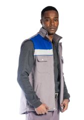 SafeSawa Oscar Yelek Gri Saks Mavi