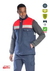 SafeSawa Oscar Yelek Lacivert Kırmızı