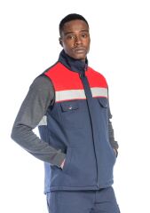 SafeSawa Oscar Yelek Lacivert Kırmızı